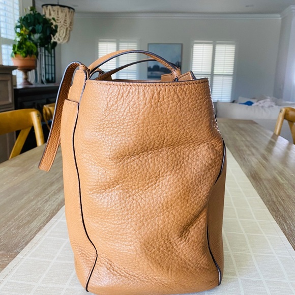 TORY BURCH leather diaper bag with changing pad - Picture 4 of 8